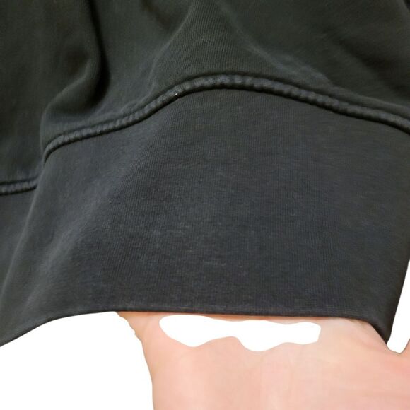 2/$20 Adidas Black & White Crewneck Sweatshirt Top Size: XS - Picture 6 of 7